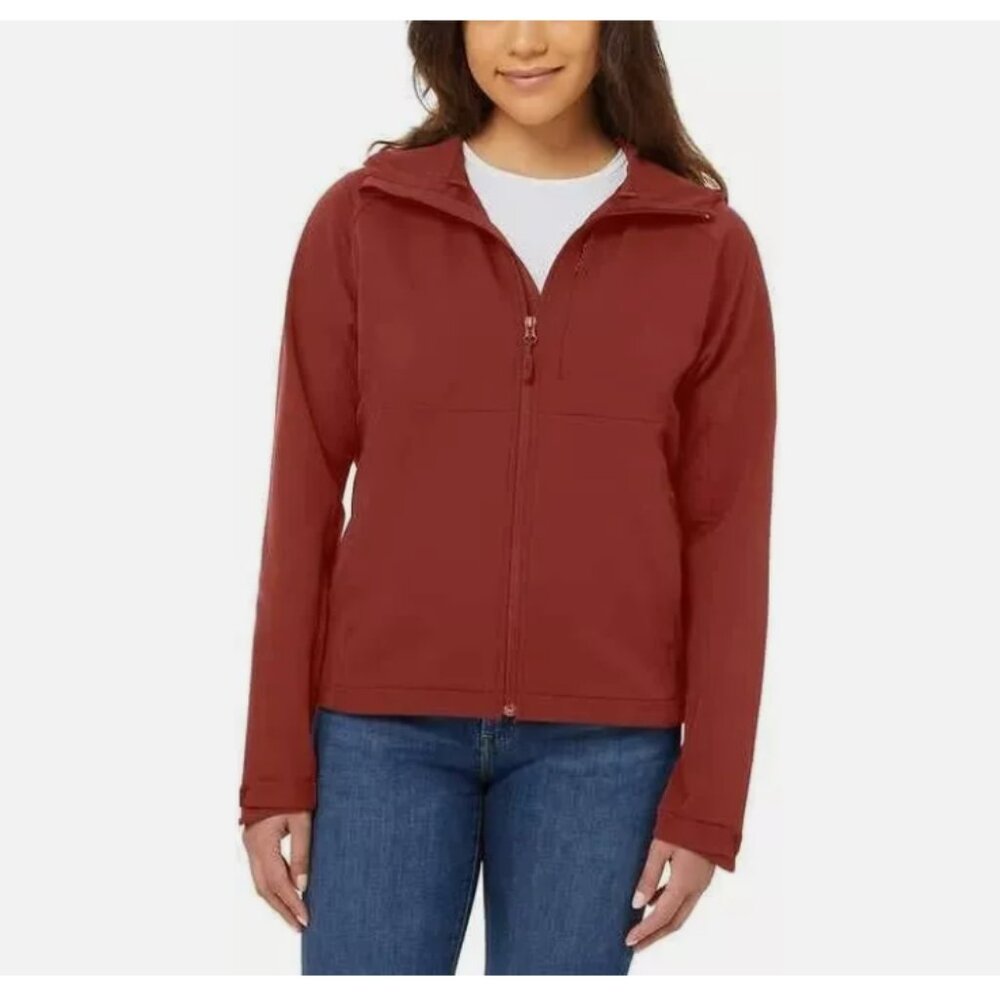 Kirkland Signature Women's Water Wind Resistant Hooded Jacket